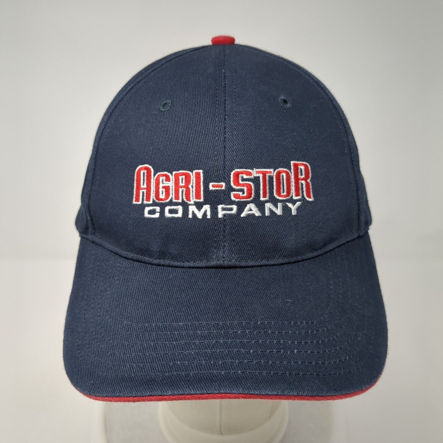 Agri-Stor Company Gellert Strapback Hat Blue One Size Solid Richardson
