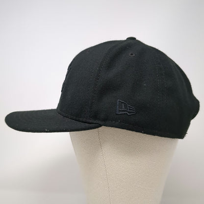 New Era X Games Snapback Black One Size Hat 9FIFTY Flat Brim Embroidered Globe