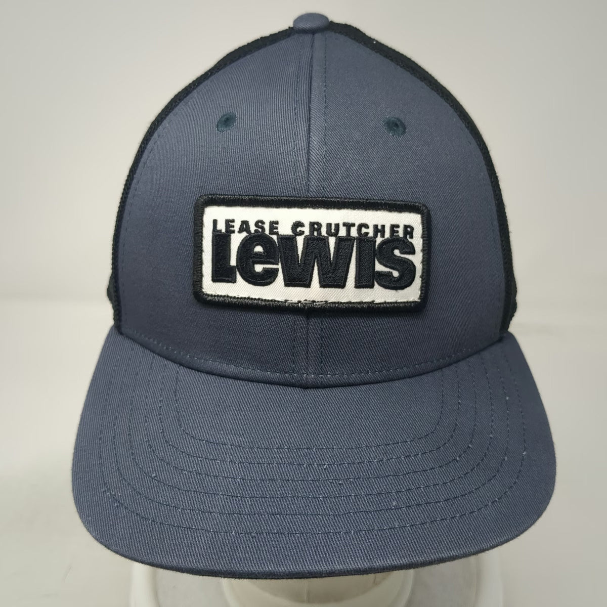 Outdoor Cap Trucker Hat Blue One Size Lease Crutcher Lewis Snapback Mesh Back