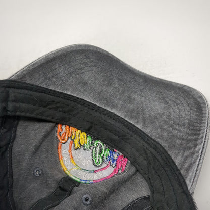 Sunsations Baseball Cap Gray One Size Outer Banks North Carolina Rainbow Hat