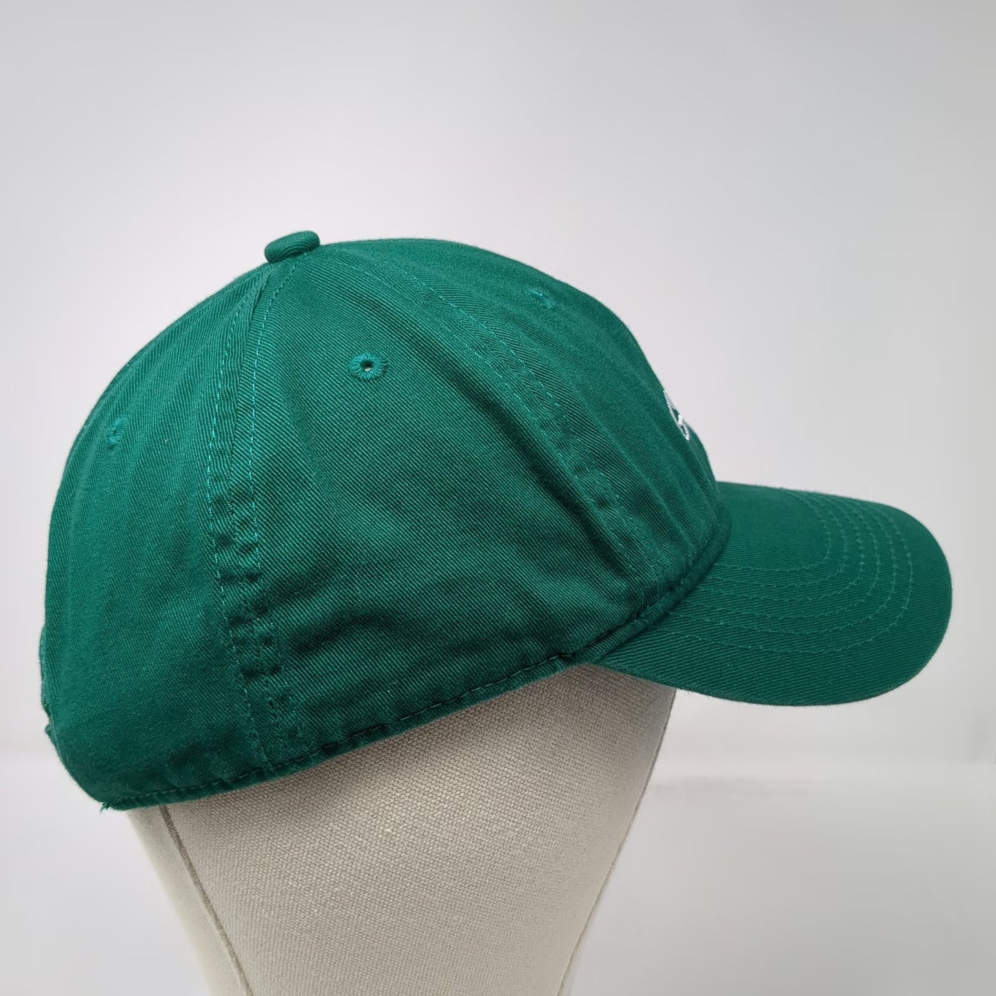 Getaway Baseball Cap Green One Size Slideback Hat EST 2015 Cotton Unstructured