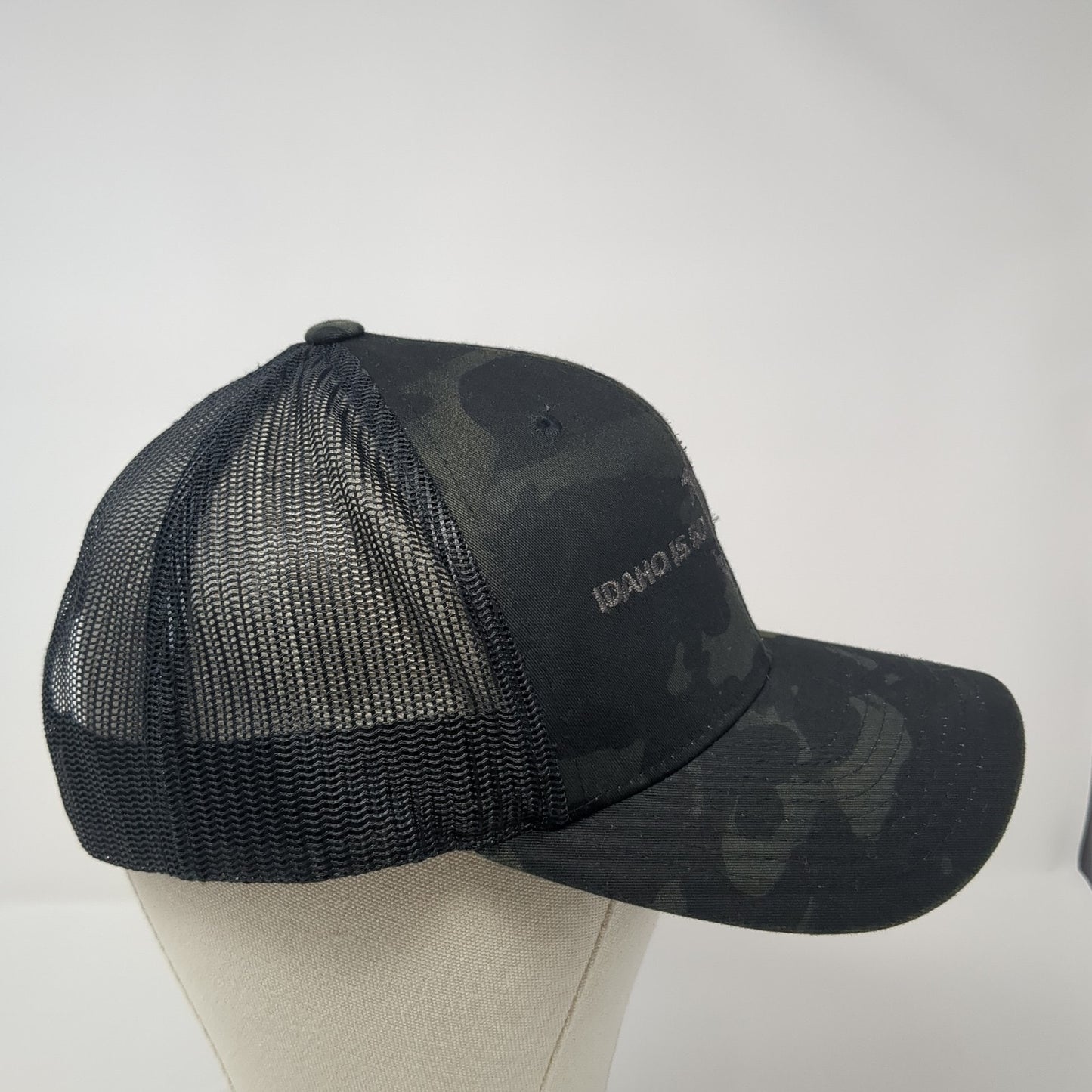 Idaho 550 Fly Snapback Trucker Hat Multicolor OS Adjustable Mesh Back Yupoong