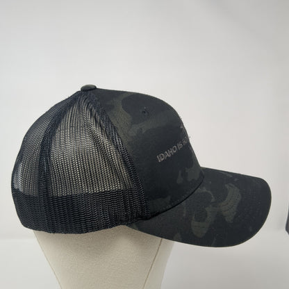 Idaho 550 Fly Snapback Trucker Hat Multicolor OS Adjustable Mesh Back Yupoong
