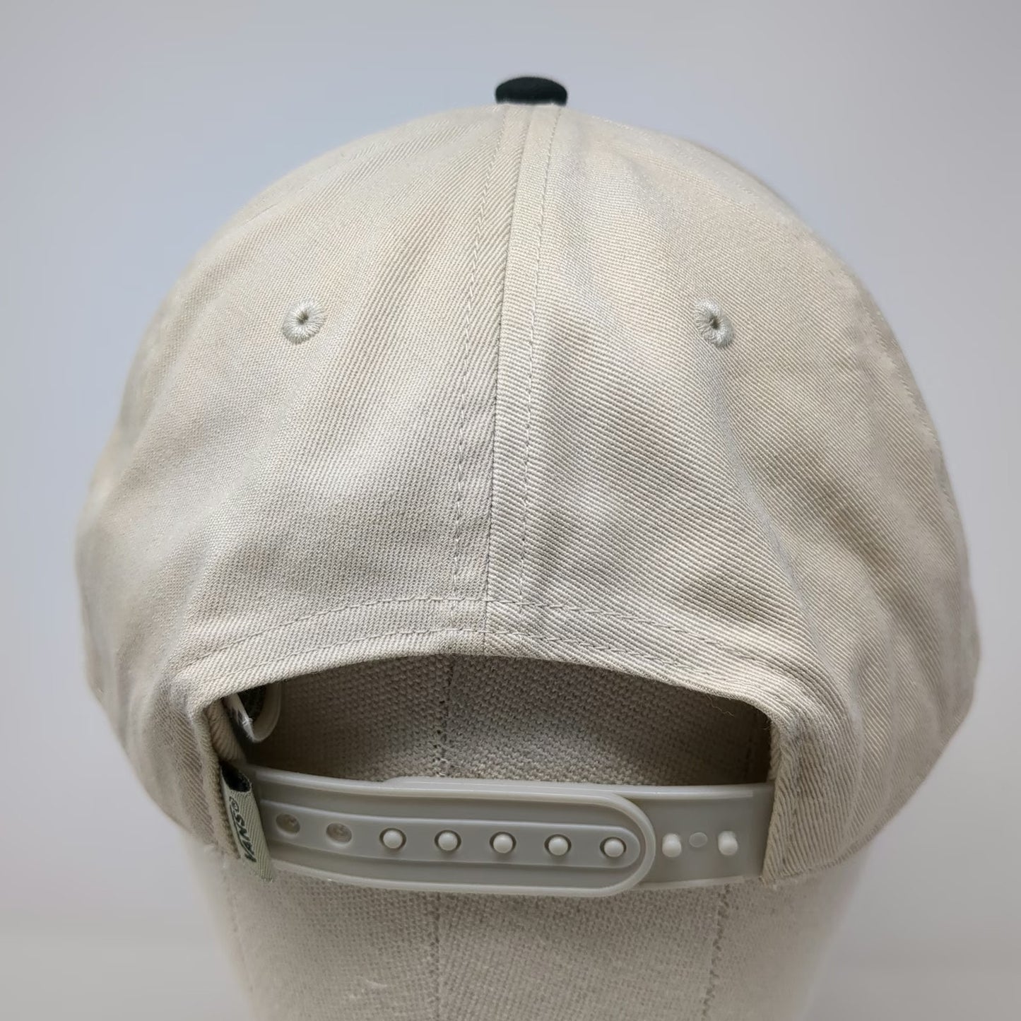 Vans Snapback Beige Black Gray One Size California Bear Patch Off The Wall Hat