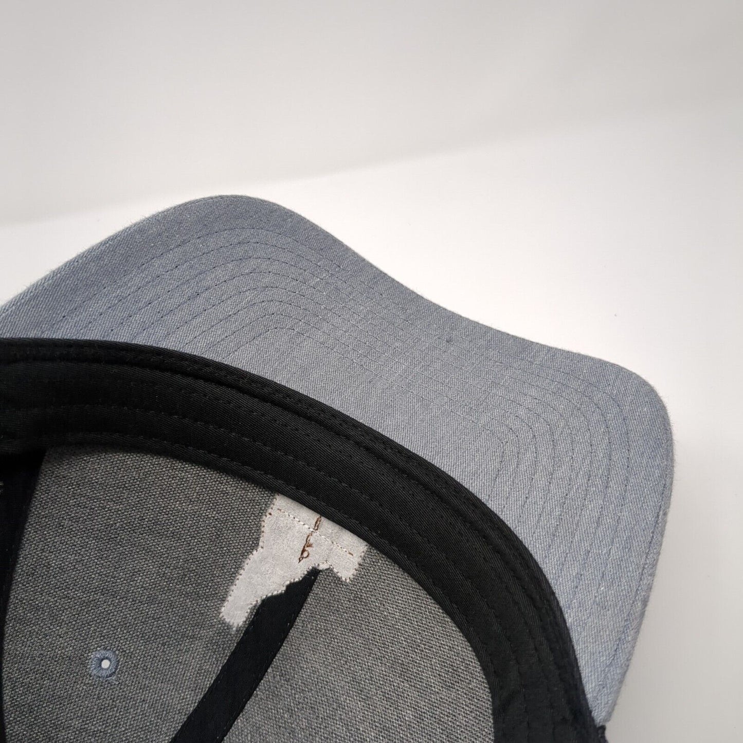 Idaho Snapback Trucker Hat Gray One Size Adjustable Mesh Back Fisherstech