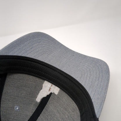 Idaho Snapback Trucker Hat Gray One Size Adjustable Mesh Back Fisherstech