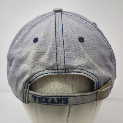 '47 Houston Texans NFL Gray One Size Cap Distressed Logo Patch Slideback Hat