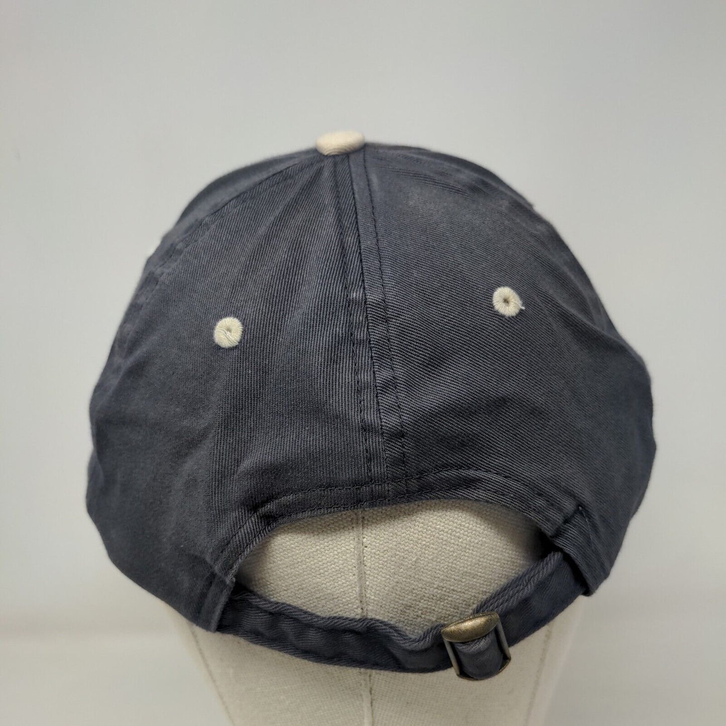 Falcon Slideback Hat Blue One Size Adjustable Embroidered 6 Panel