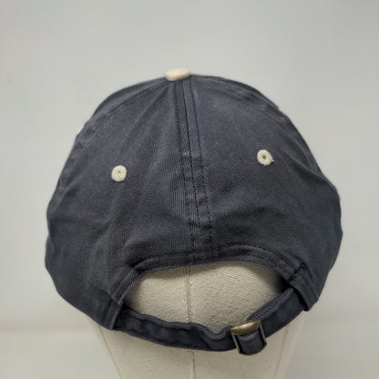 Falcon Slideback Hat Blue One Size Adjustable Embroidered 6 Panel