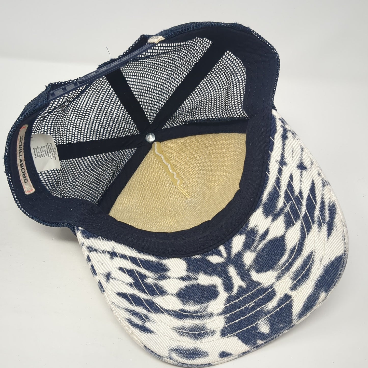 Aloha Lives Snapback Trucker Hat Multicolor OS Adjustable Mesh Back Billabong