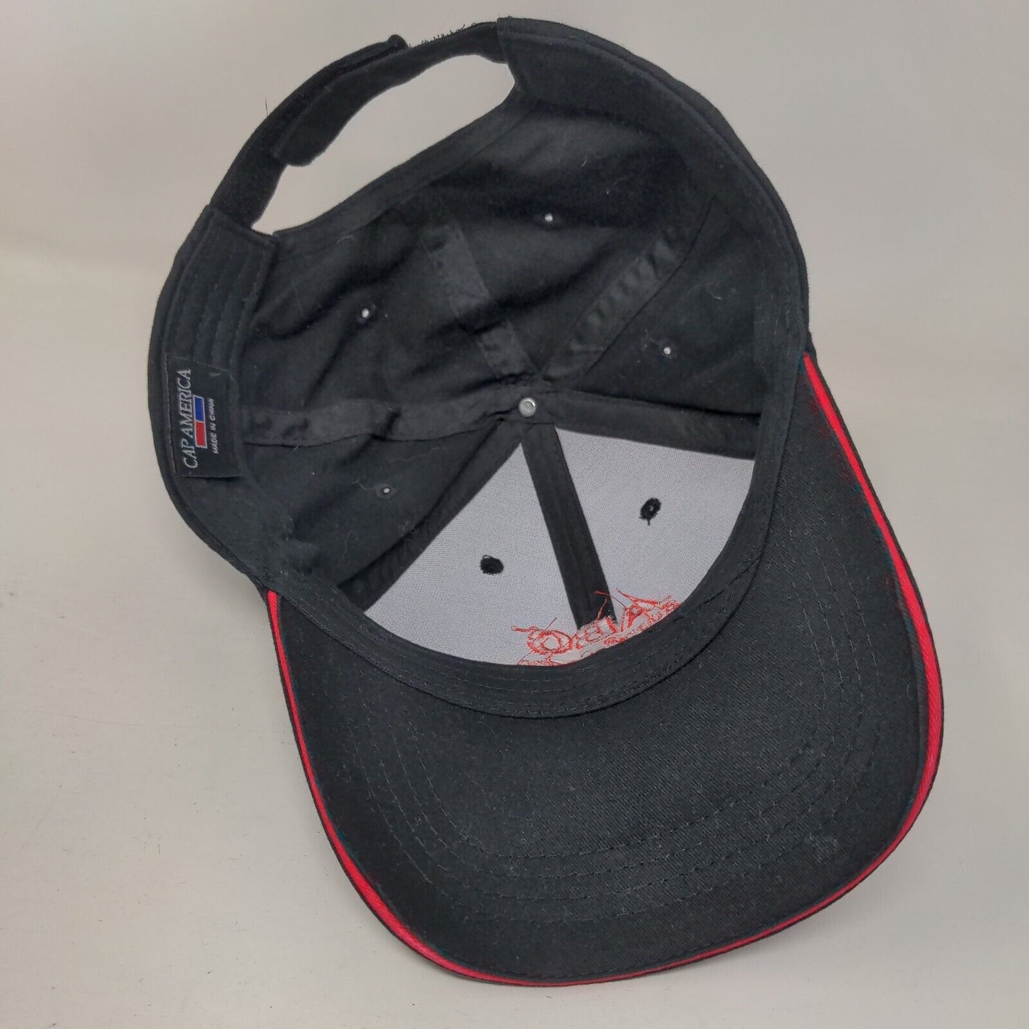 ABC Supply Co. Inc. Strapback Hat Black One Size Embroidered Cap America
