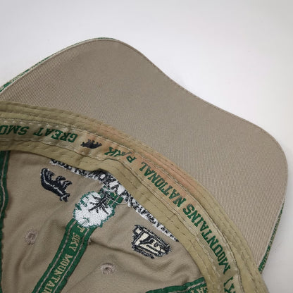 Great Smoky Mountains Association Baseball Cap Beige One Size National Park Hat