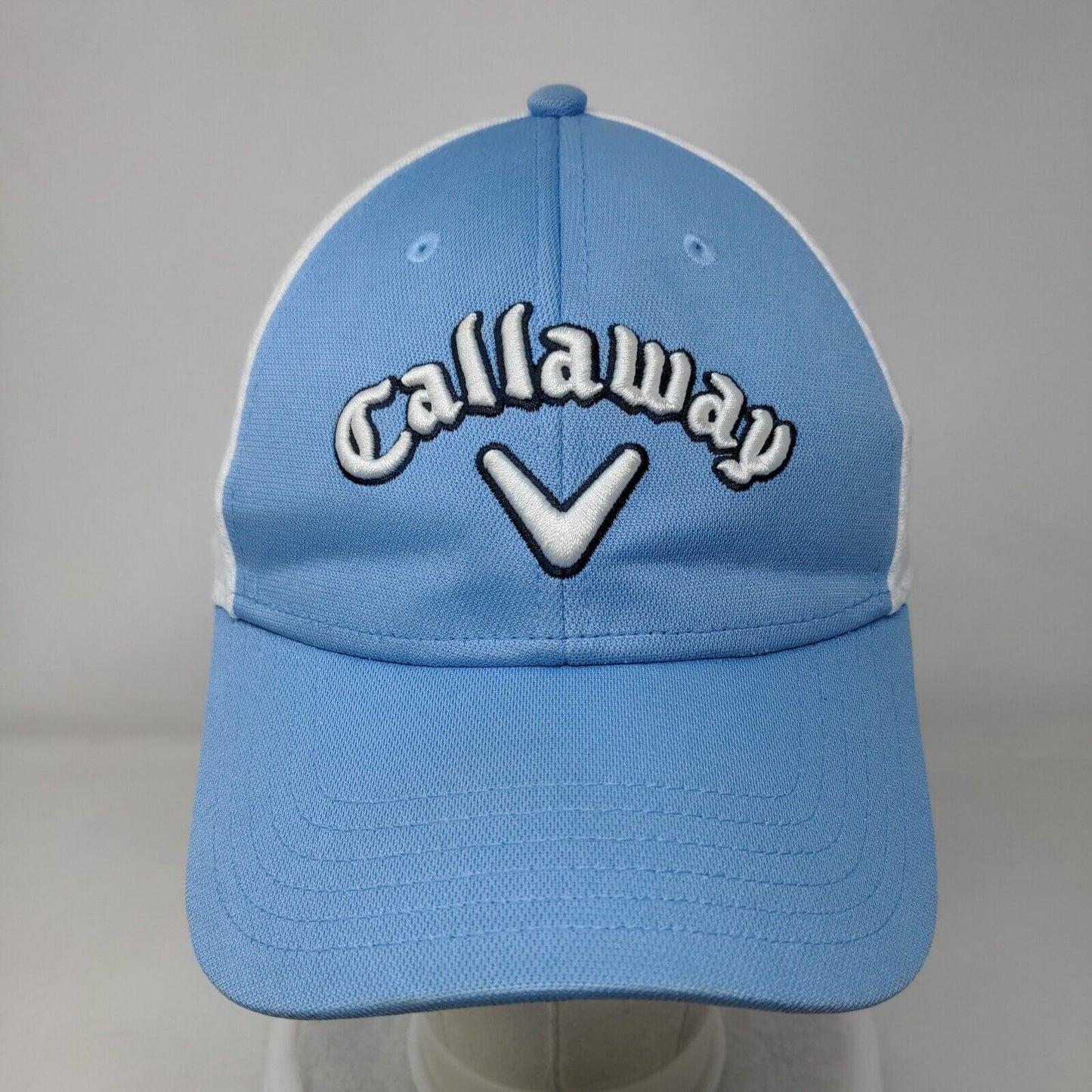Callaway Odyssey Mesh Back Fitted Hat Blue Small/Medium Colorblock