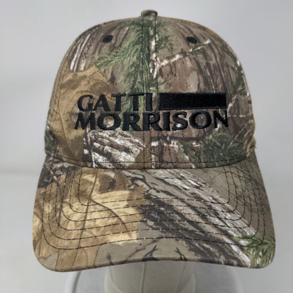 Gatti Morrison Strapback Hat Camouflage One Size Embroidered 6 Panel Cap America