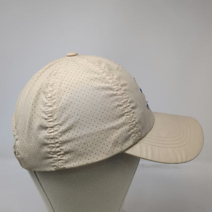 Port Authority Baseball Cap Beige One Size Poipu Surf Hawaii Mesh Breathable Hat