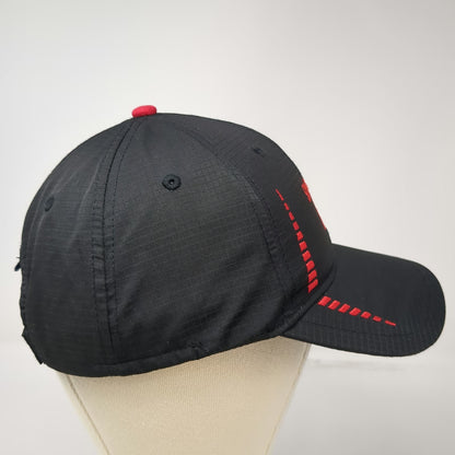 Cap America State Farm Logo Baseball Cap Black Red One Size Strapback Golf Hat