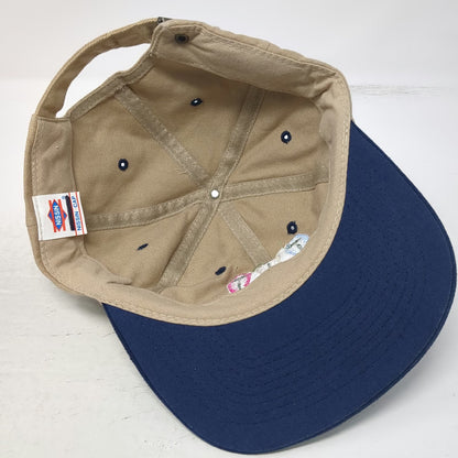 Nissin Cap Baseball Cap Beige Blue One Size Aruba Surfboards Slideback Hat