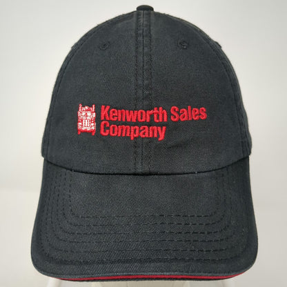 Otto Baseball Cap Black One Size Kenworth Sales Company Sandwich Brim Hat