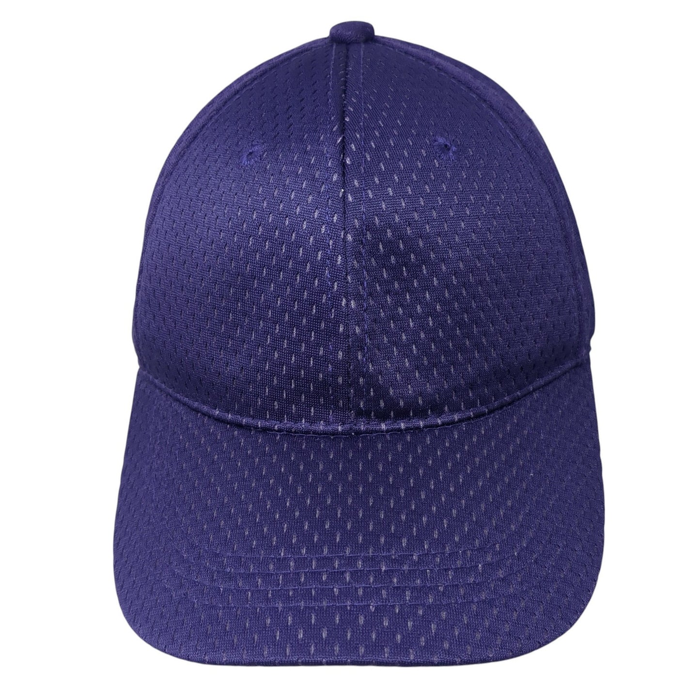 Outdoor Cap Strapback Baseball Cap Purple One Size Adjustable 6 Panel Blank