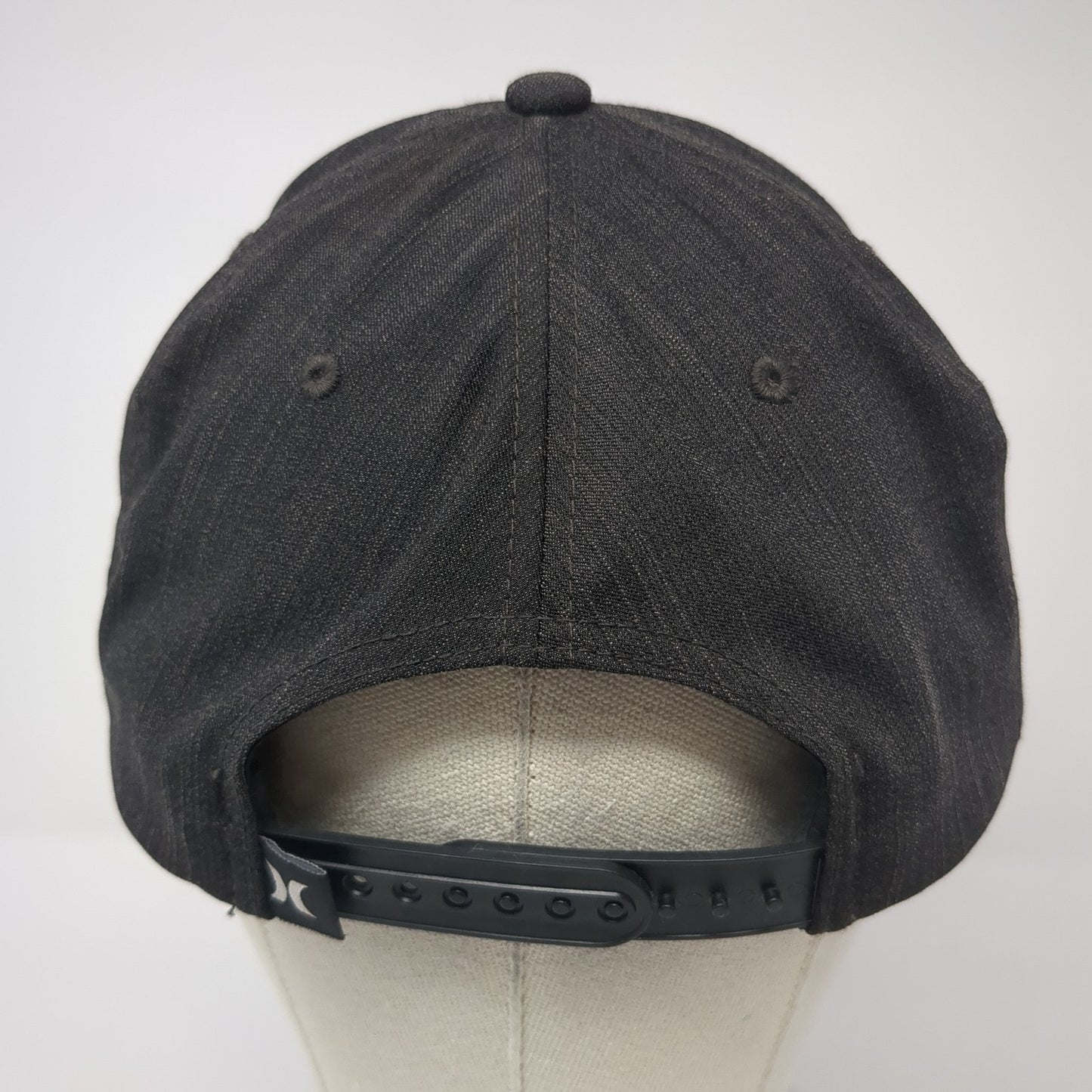 Hurley Snapback Hat Black One Size Adjustable 6 Panel The Classics Yupoong