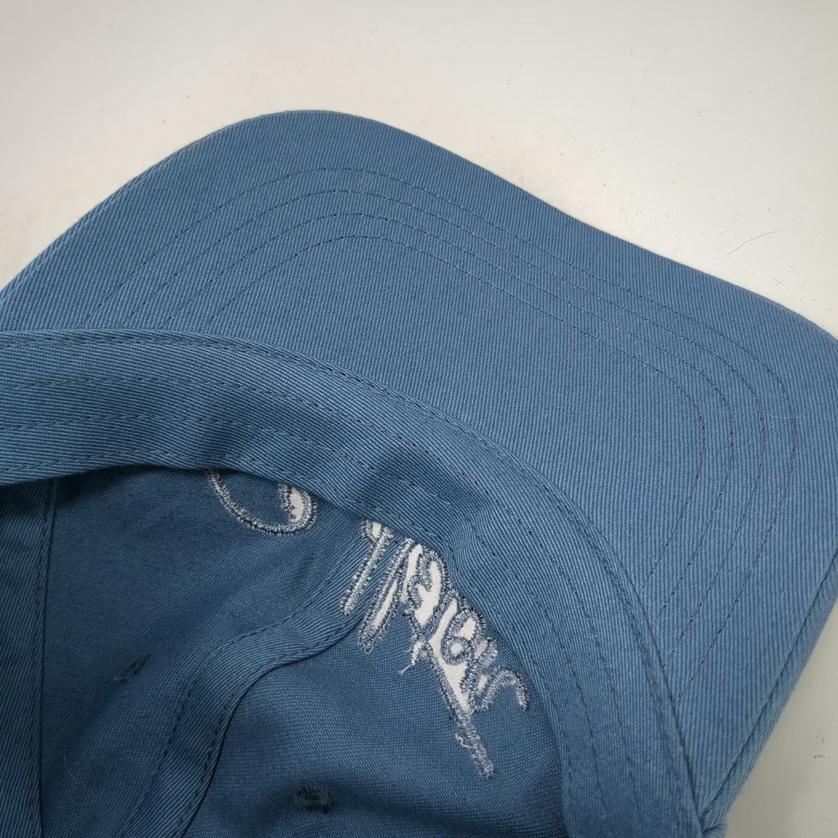 Pendleton Baseball Cap Blue Gray OS Slideback Cotton Embroidered Logo Hat W/Tags