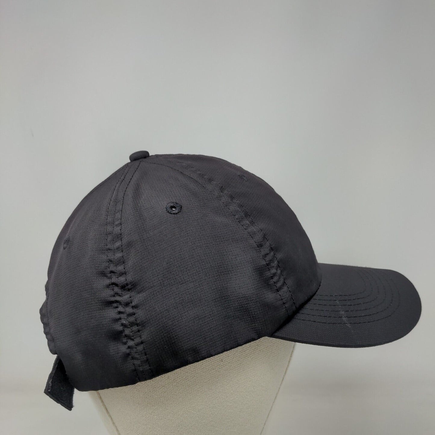 Imperial Strapback Hat Black OSFA Adjustable Embroidered Imperial