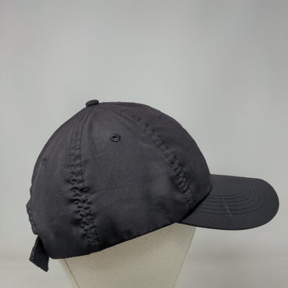 Imperial Strapback Hat Black OSFA Adjustable Embroidered Imperial