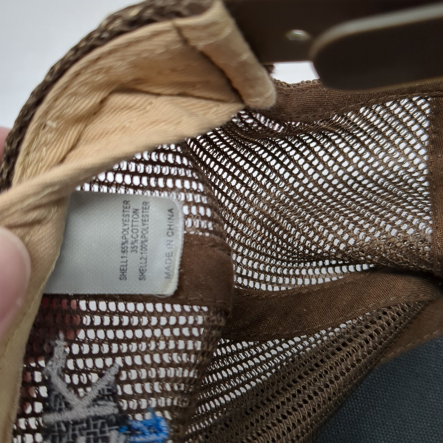 Onager Optek Snapback Mesh Back Trucker Hat Brown One Size Richardson