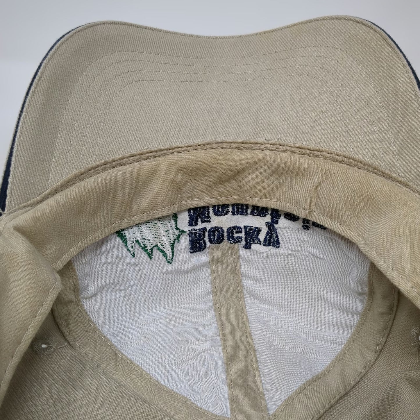 Fahrenheit Baseball Cap Beige One Size Rocky Mountain Construction Strapback Hat