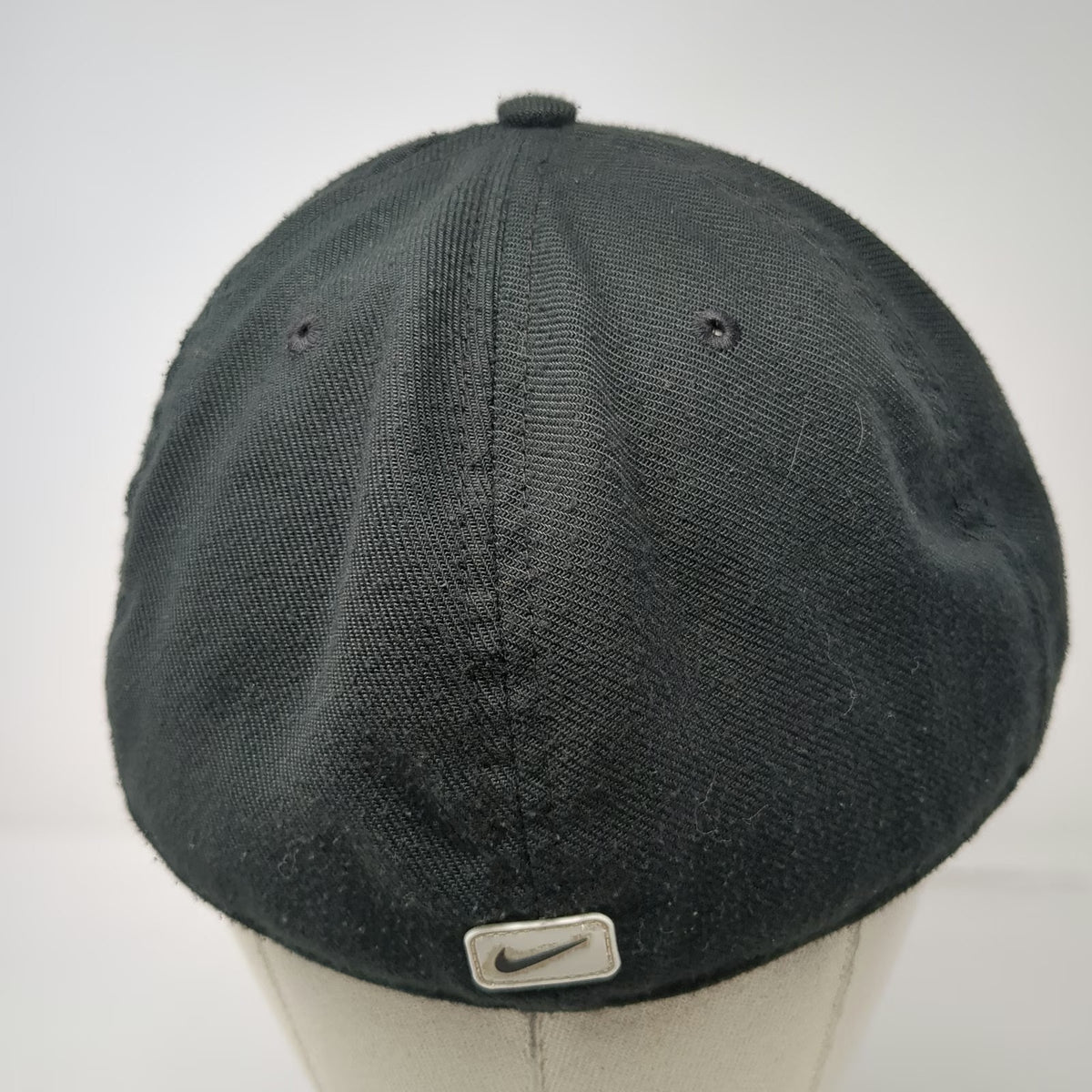 Nike Baseball Cap Black XL Dri-Fit Classic99 Embroidered Swoosh Stretch Fit Hat