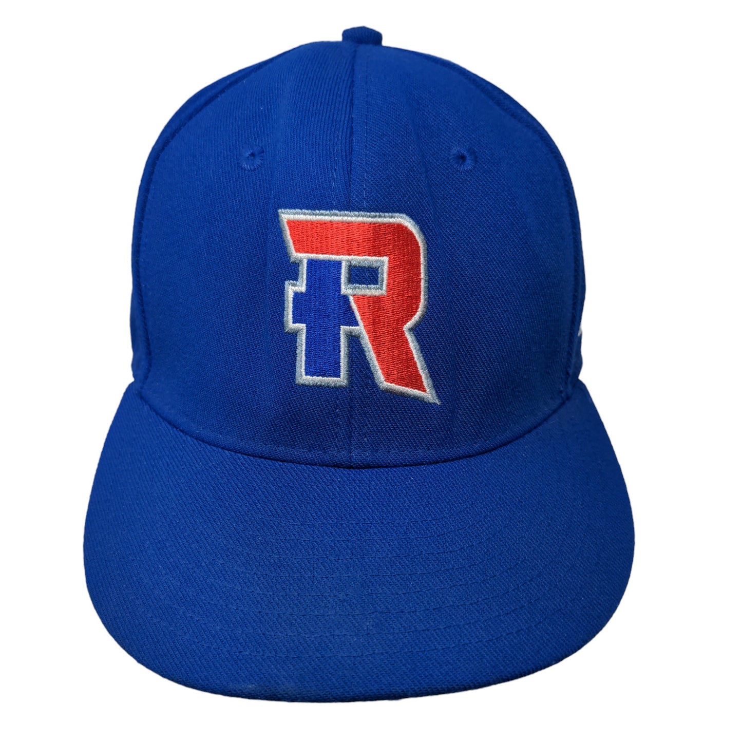 Adidas Superflex Men's Fitted Hat Blue Embroidered Rebels Logo