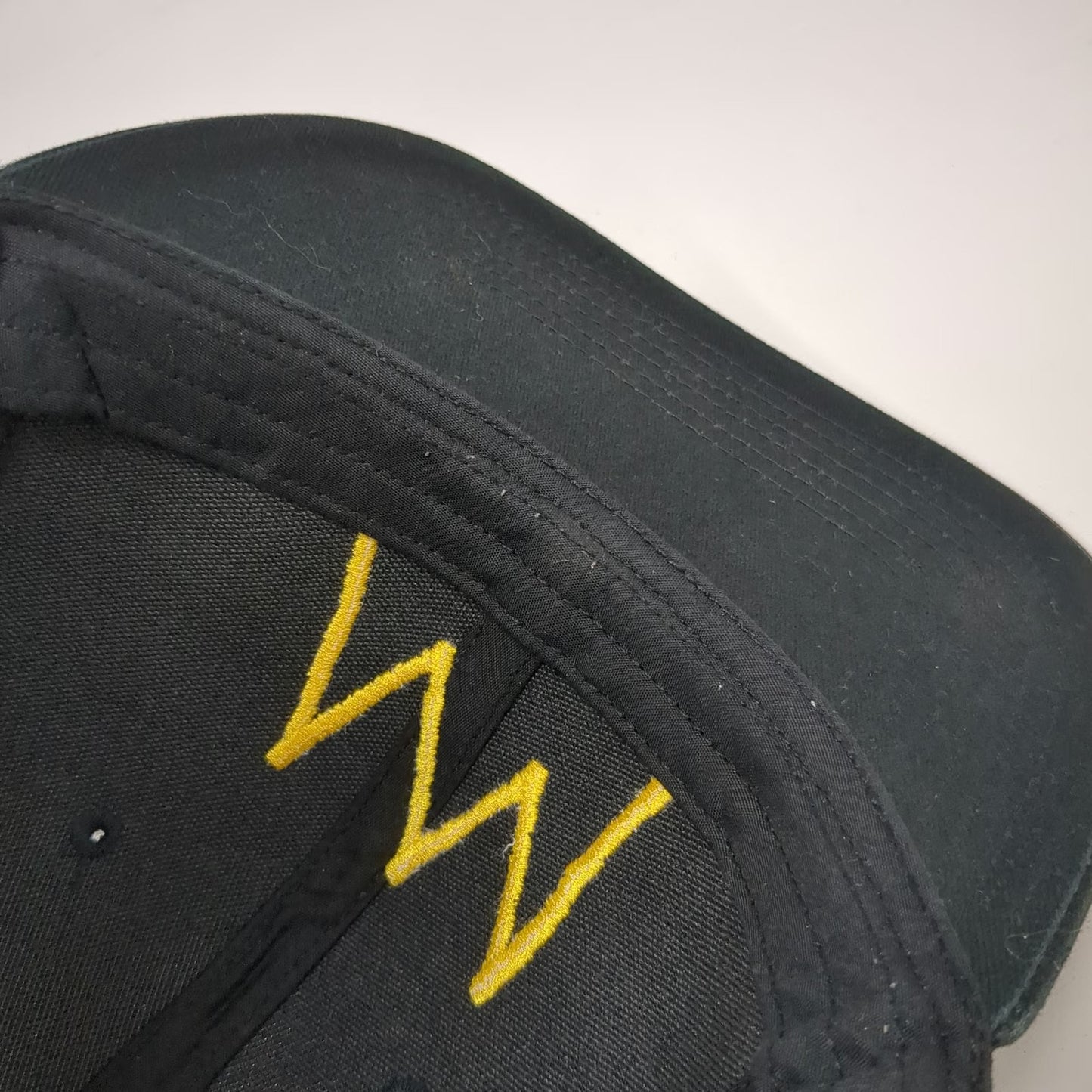 Mad Engine Basquiat Crown Snapback Black Hat One Size Not For Sale Embroidered