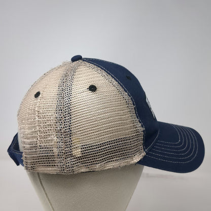 Leupold Baseball Cap Blue One Size Tactical Mesh Back US Flag Strapback Hat