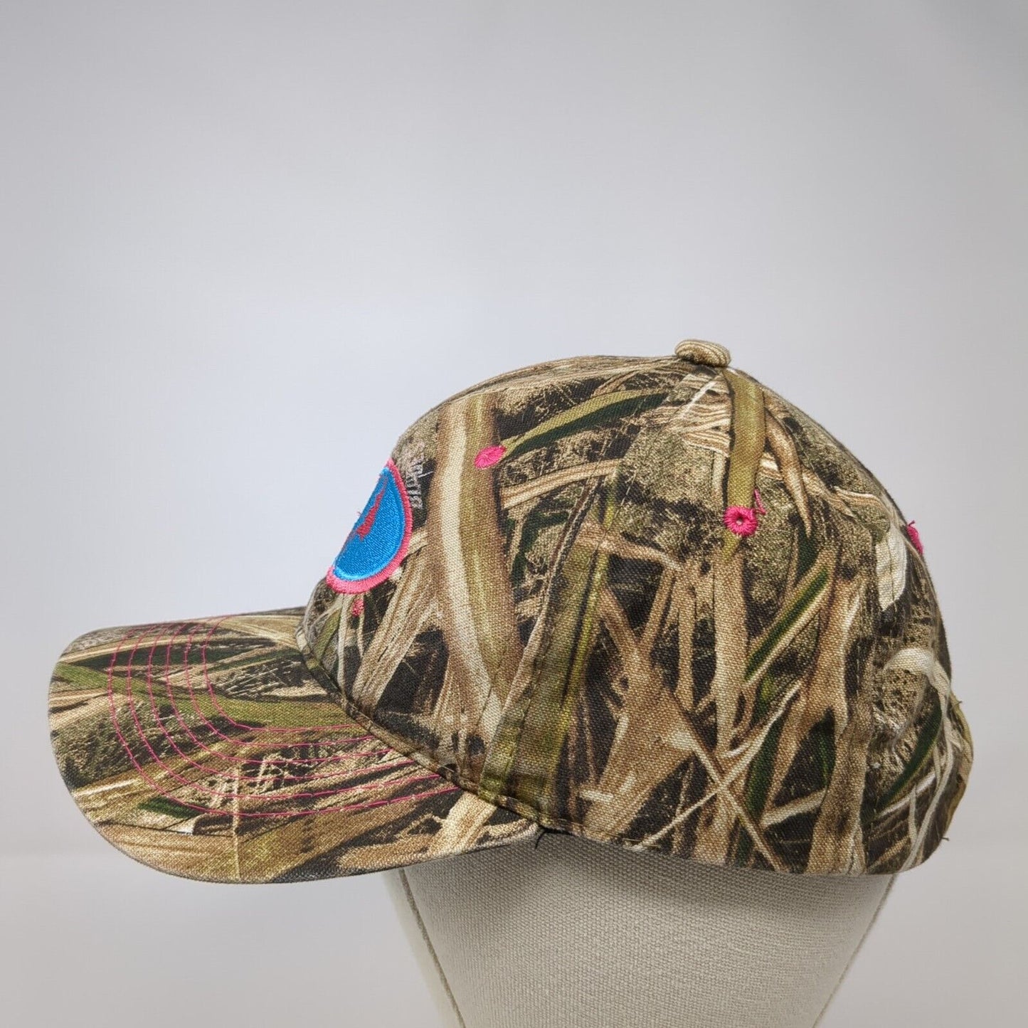 Mossy Oak Strapback Hat Camo One Size Adjustable Hunting Outdoor Cap