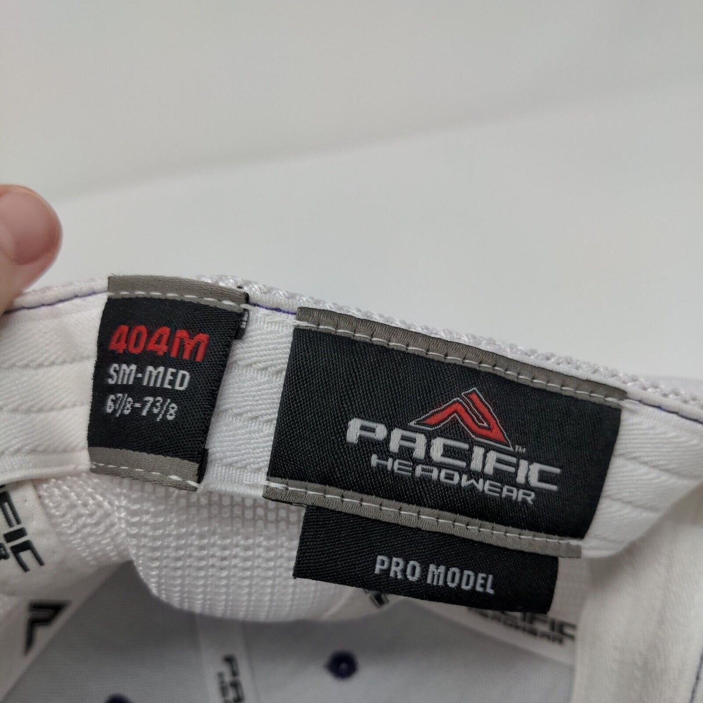 Idaho Rockies Fitted Mesh Back Trucker Hat Blue S/M Pacific Headwear