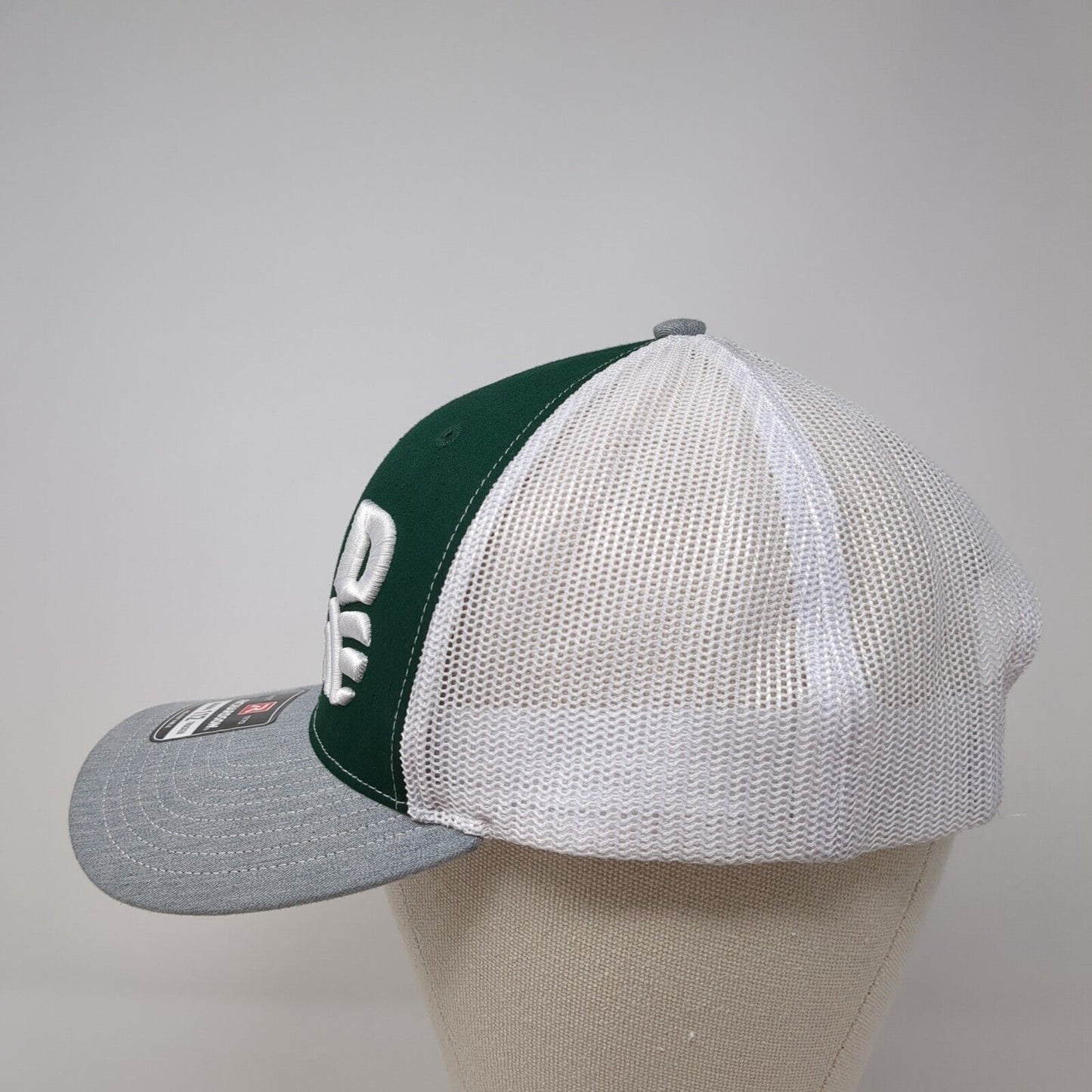 Richardson Snapback Mesh Back Trucker Hat Multi One Size Embroidered