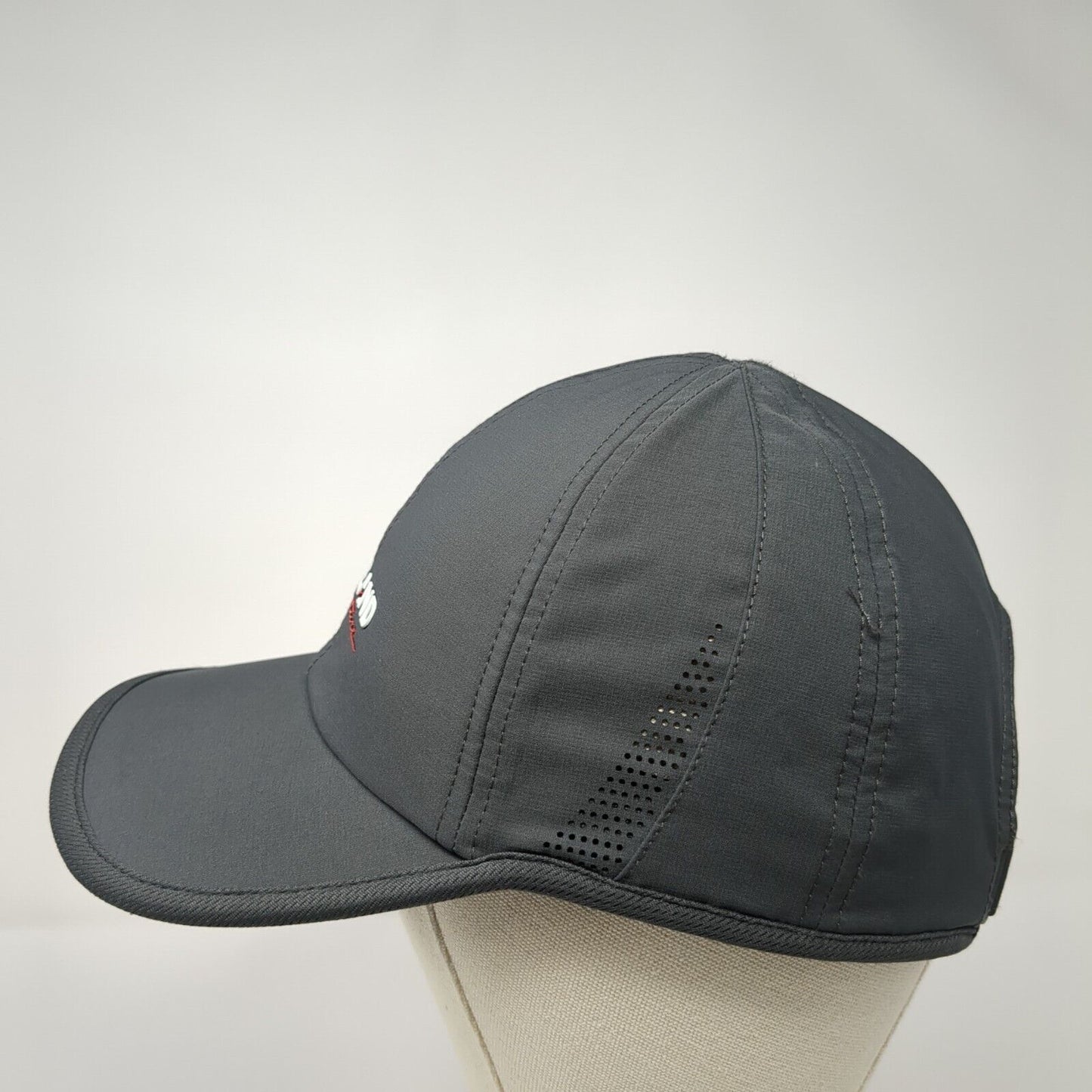 Kirkland Signature Strapback Hat Gray One Size Adjustable Breathable 6 Panel
