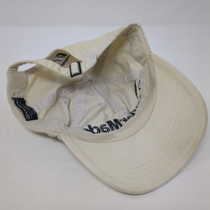 TaylorMade Slideback Golf Hat Tan One Size Adjustable Embroidered 6 Panel