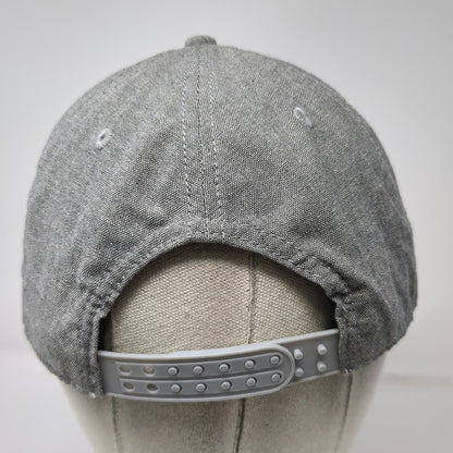 Dude Perfect Snapback Hat Gray Black White One Size 2021 Tour Logo Underbrim