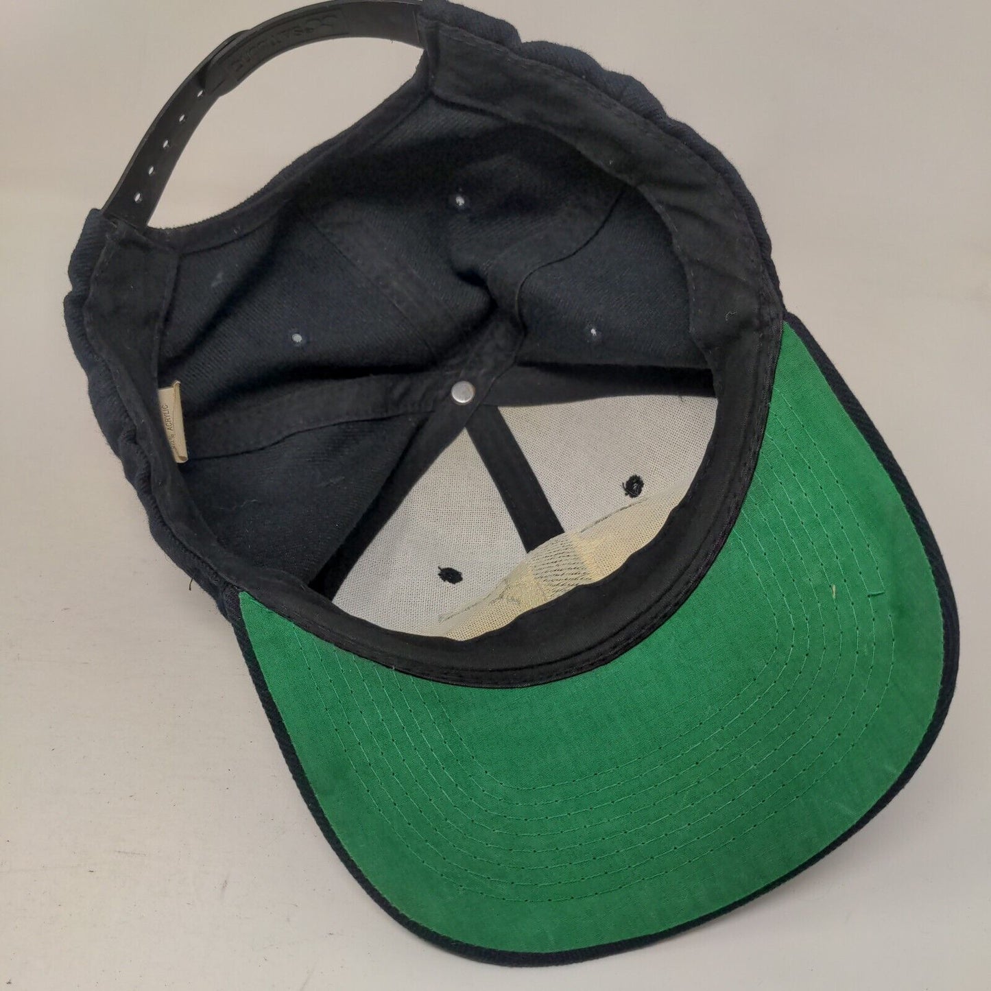 Unbranded Snapback Hat Blue OSFA Embroidered Adjustable 6 Panel
