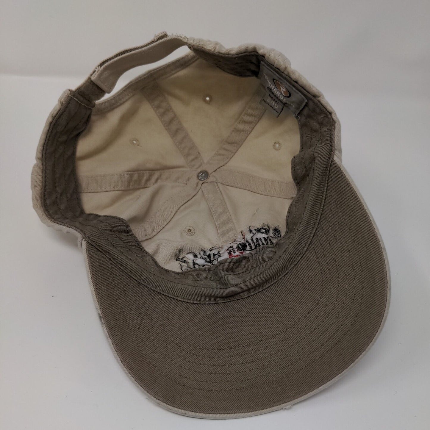 Boise City Juniors High Championships Strapback Hat Tan One Size 6 Panel