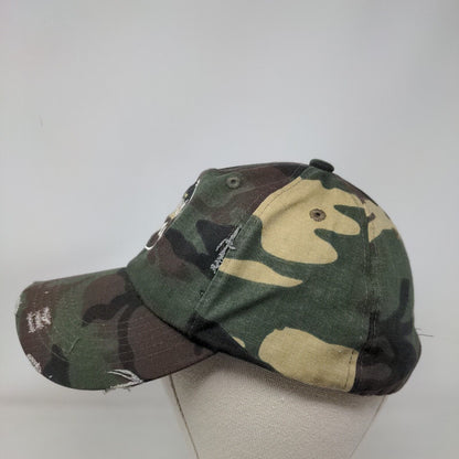 Brave Mama Slideback Hat Camouflage One Size Embroidered 5 Panel District