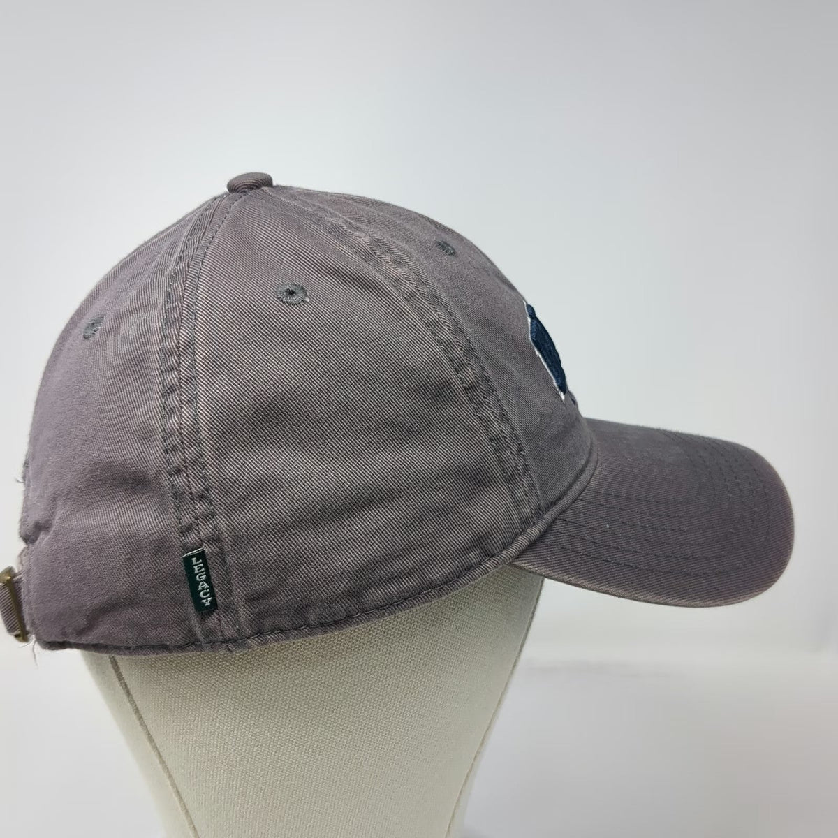 Legacy Baseball Cap Gray One Size Blair Academy Cotton Slideback Adjustable Hat