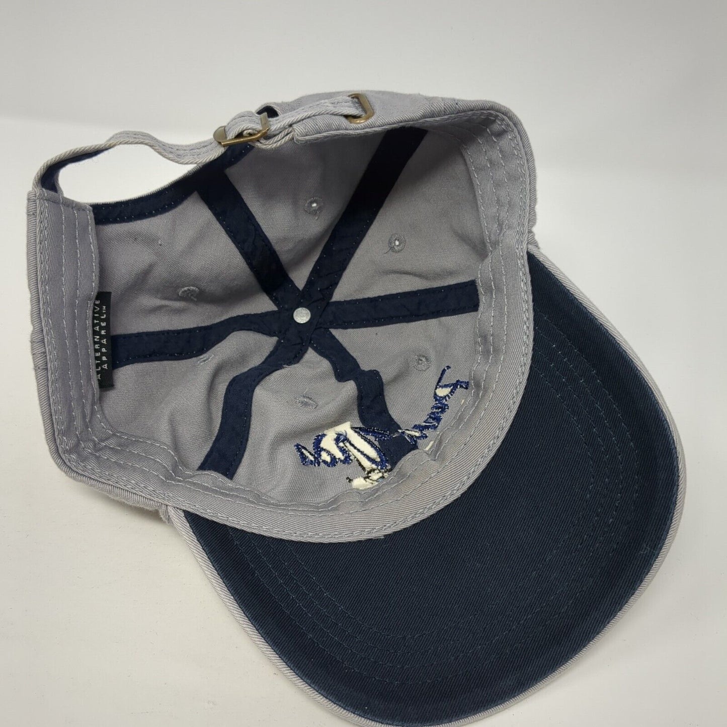 Pura Vida San Diego CA Slideback Hat Gray One Size Adjustable Alternative