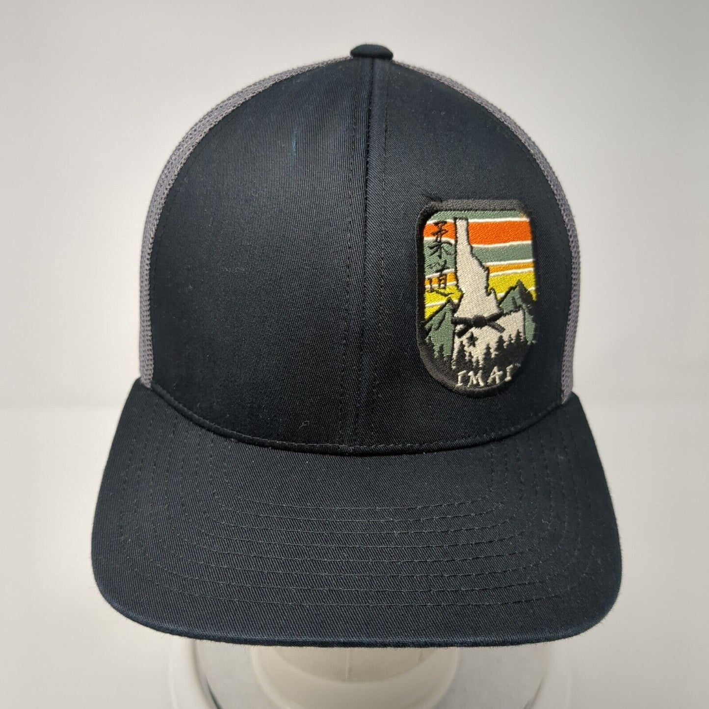 IMAI Idaho Martial Arts Institute Snapback Trucker Hat Black One Size