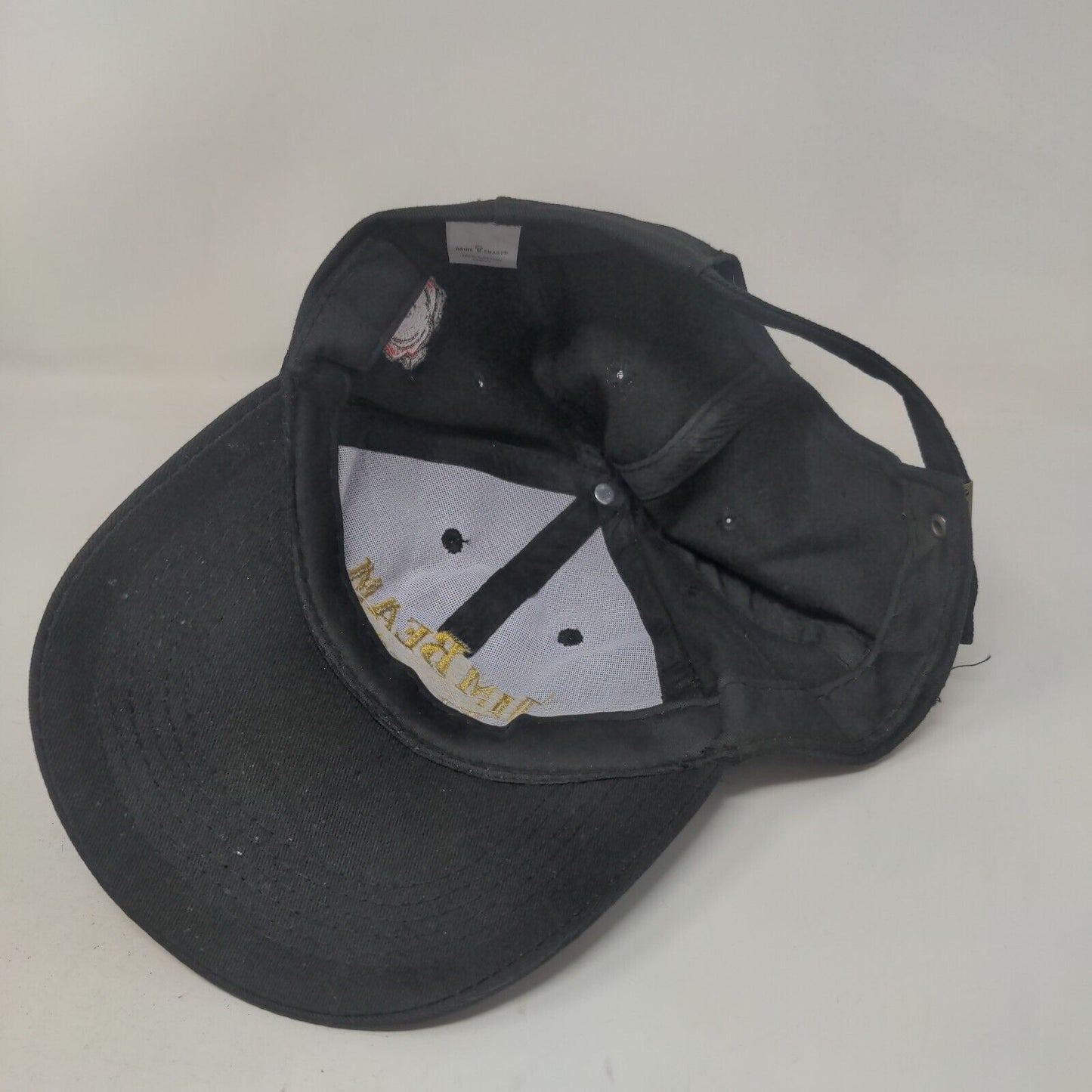 Jim Beam Black Slideback Hat Black One Size Embroidered Drink Smart