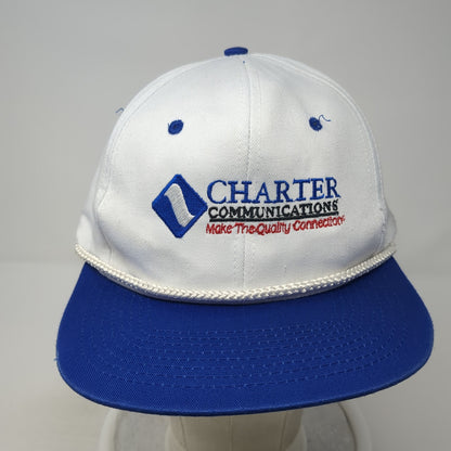 Charter Communications Snapback Rope Hat Multi One Size Colorblock