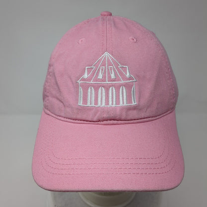 Ste Chapelle Slideback Hat Pink OSFA Adjustable Embroidered Cap America