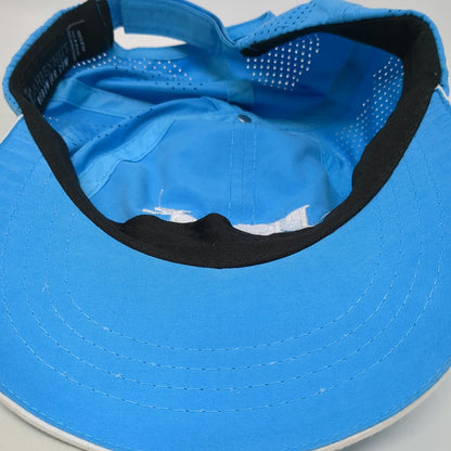 Fahrenheit Headwear Baseball Cap Blue One Size Picabo Angler Mesh Strapback Hat