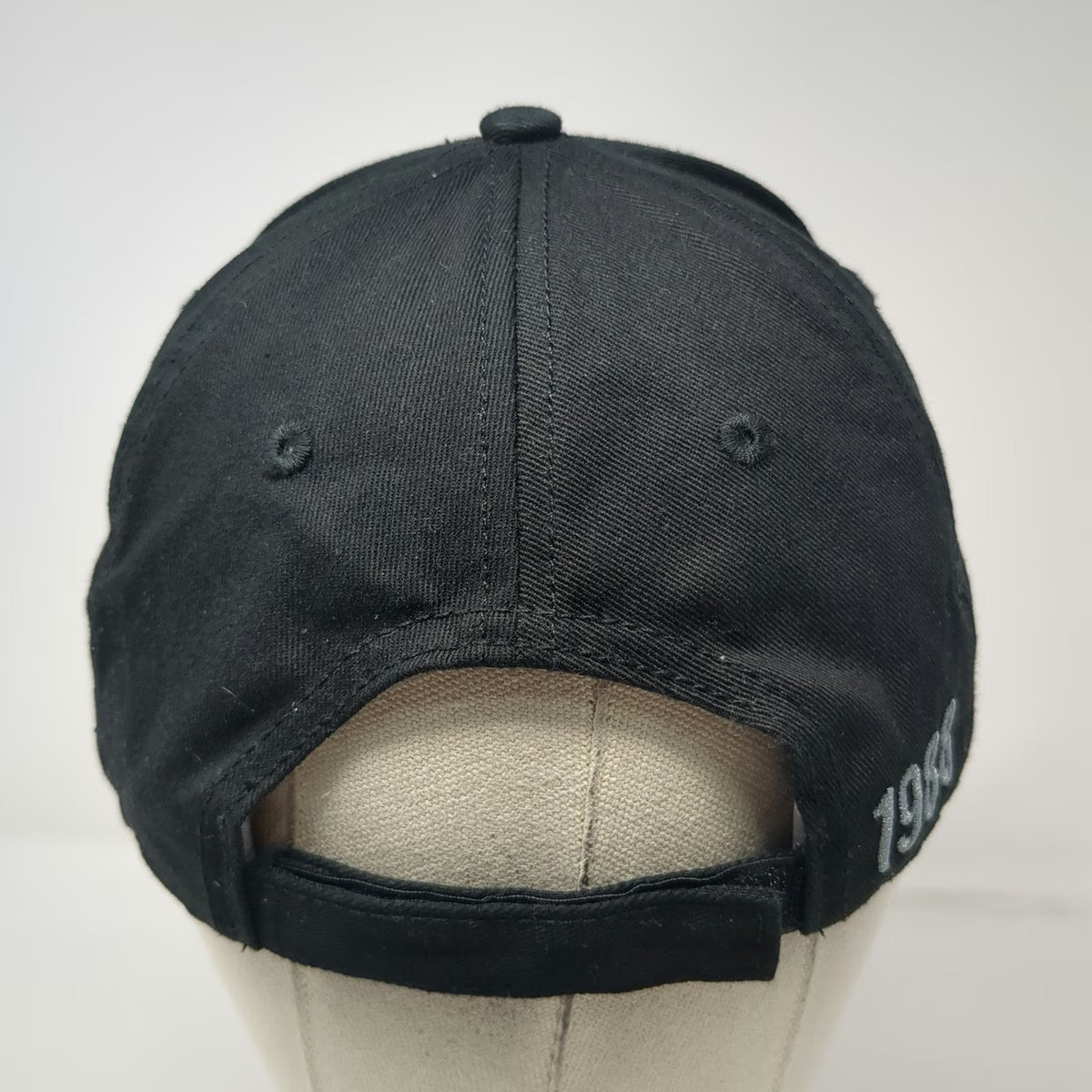 Mule Deer Foundation Baseball Cap Black One Size Strapback 1988 Deer Logo Hat